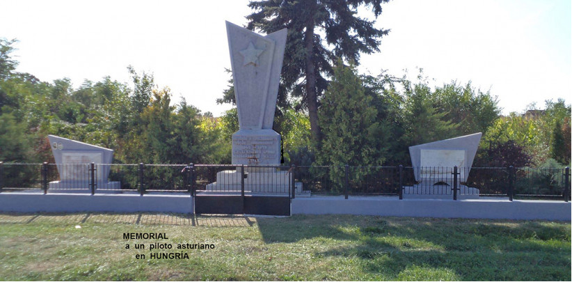 MEMORIAL a un piloto asturiano en HUNGRÍA